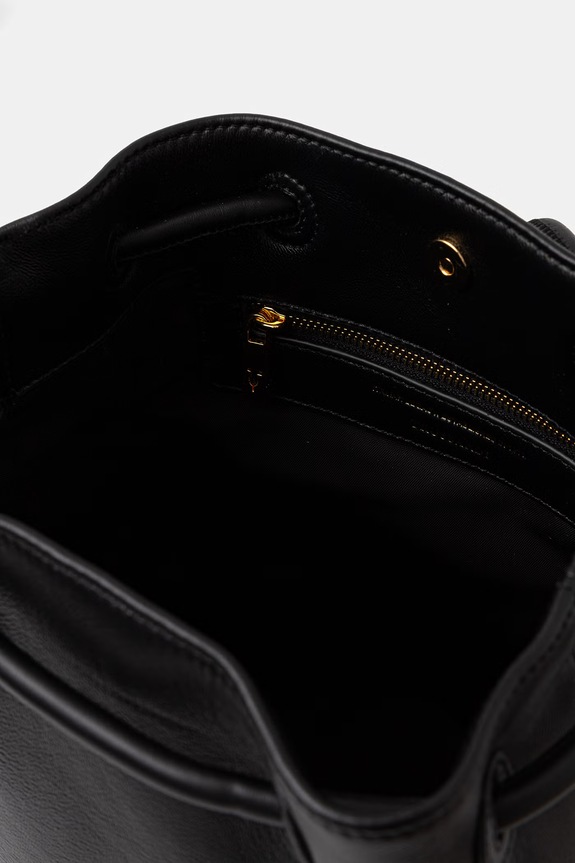 Кожаный рюкзак Trussardi Z617E006563N чёрный