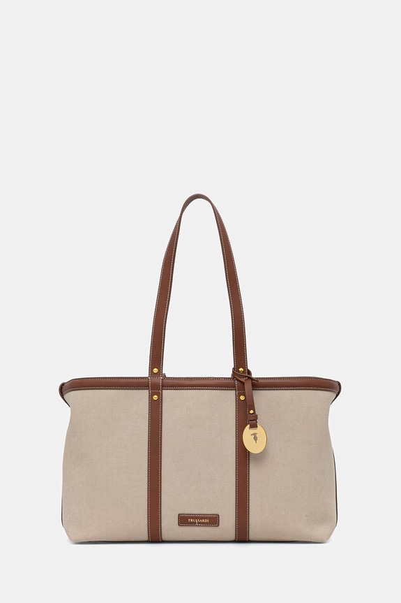 Trussardi tote γυναικεία μπεζ Z772E006473N