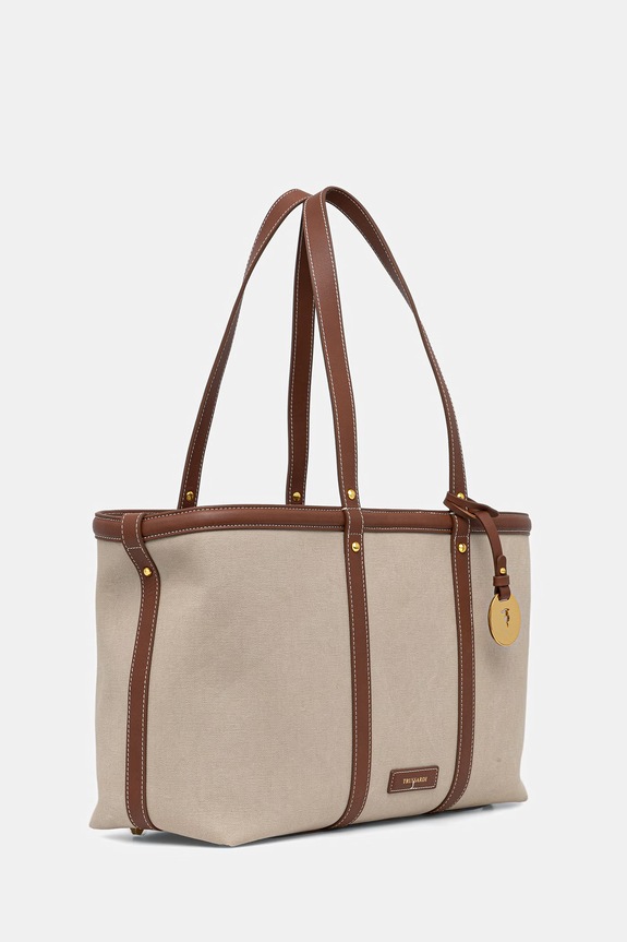 Trussardi tote γυναικεία Z772E006473N μπεζ SS26