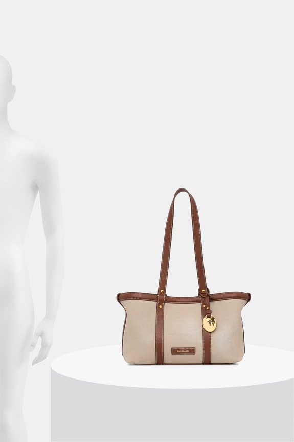 Trussardi shopper γυναικεία βαμβακερή Z774E006475N