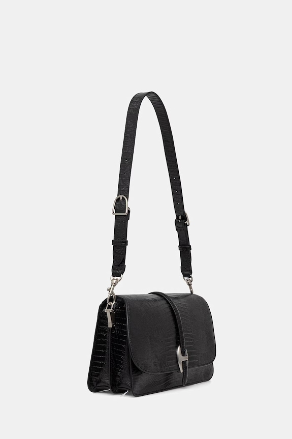 Trussardi geantă de piele Z777E106484N negru SS26