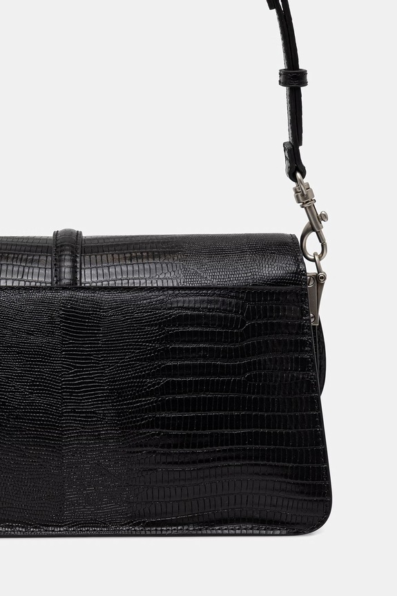 Accesorii Trussardi geantă de piele Z777E106484N negru