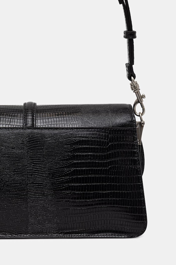 Accesorii Trussardi geantă de piele Z777E106484N negru