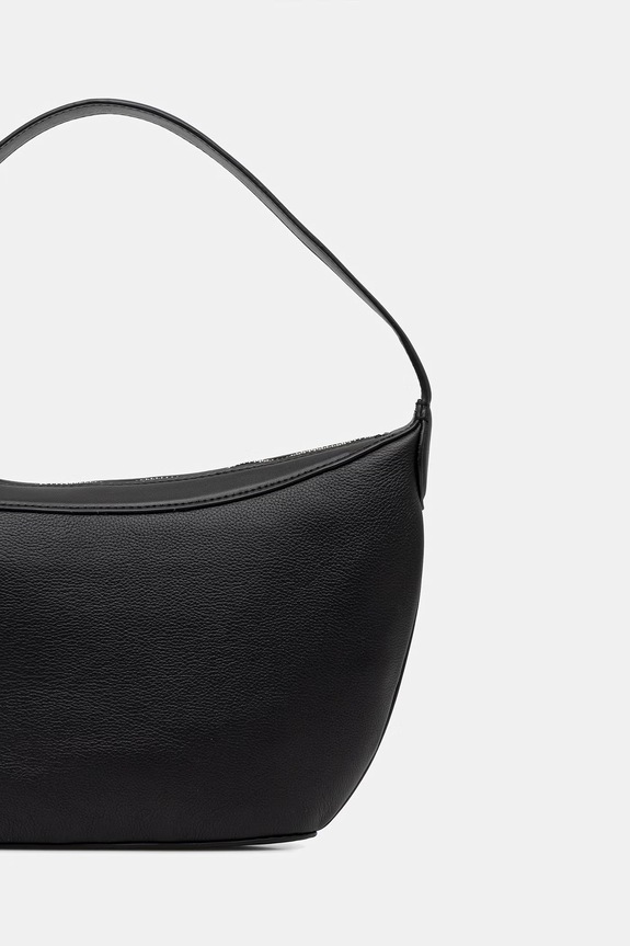 Αξεσουάρ Δερμάτινη τσάντα Trussardi Z785E006518N μαύρο