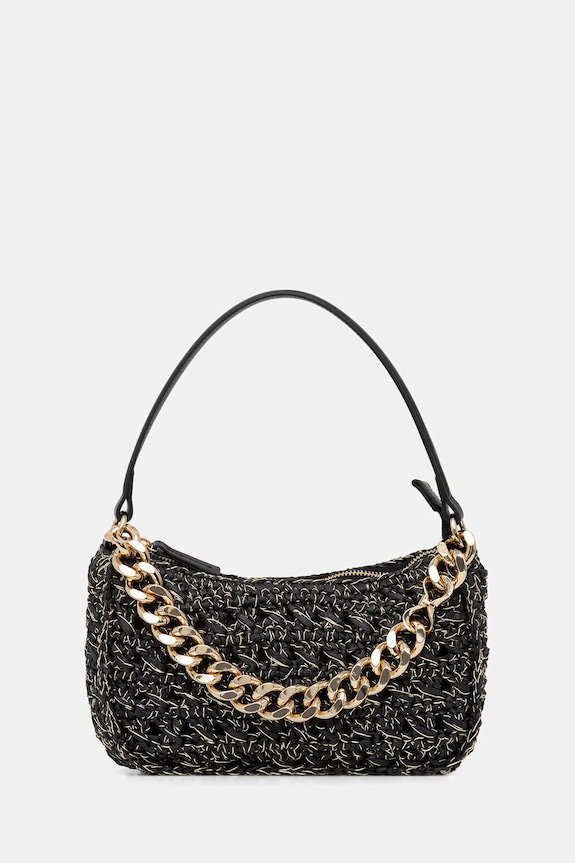 Twinset torba za žene pletena crna 261TD8081