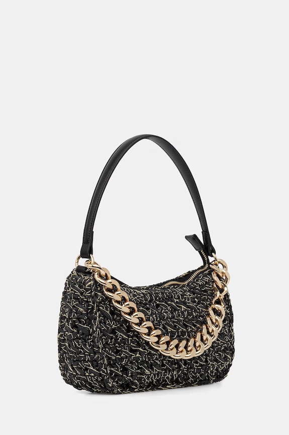Twinset torba za žene pletena 261TD8081 crna SS26