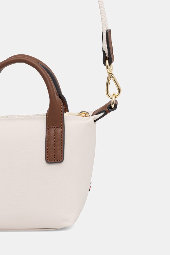 Αξεσουάρ Tommy Hilfiger tote Γυναικεία AW0AW18368 μπεζ