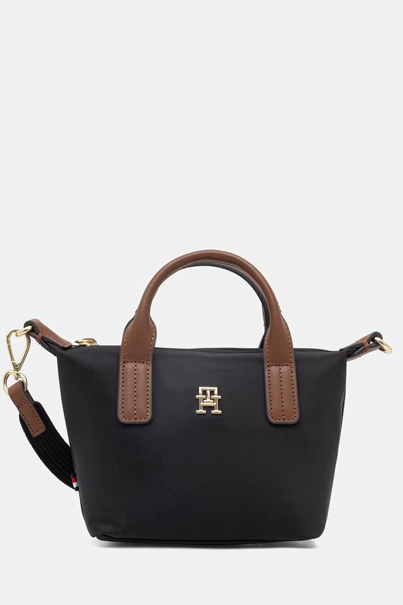 Tommy Hilfiger női vászontáska fekete AW0AW18368
