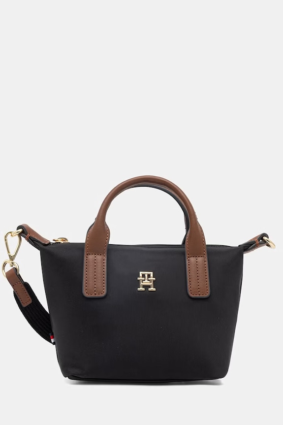 Tommy Hilfiger női vászontáska fekete AW0AW18368