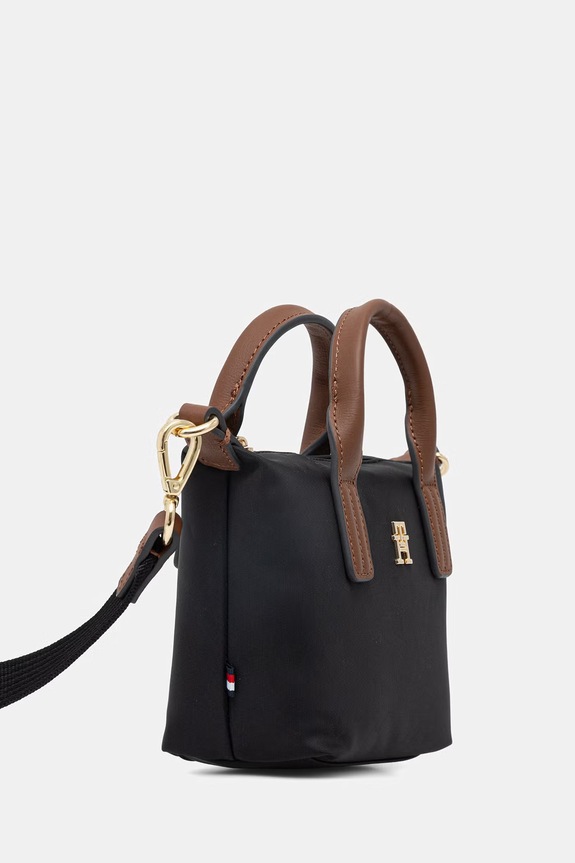 Tommy Hilfiger női vászontáska AW0AW18368 fekete SS26
