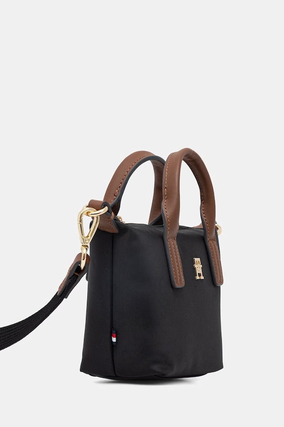 Tommy Hilfiger női vászontáska AW0AW18368 fekete SS26