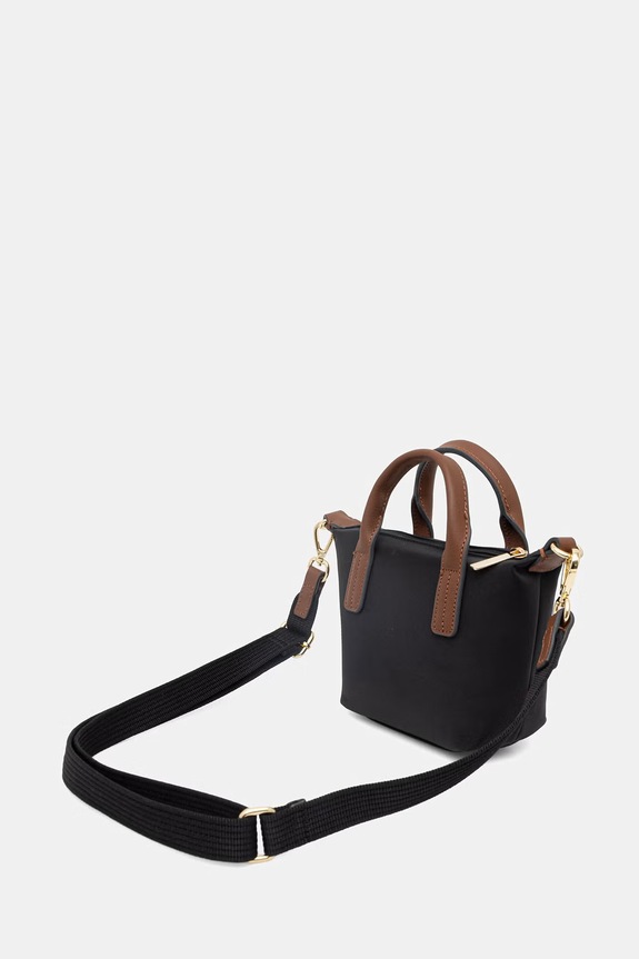 Kiegészítők Tommy Hilfiger női vászontáska AW0AW18368 fekete