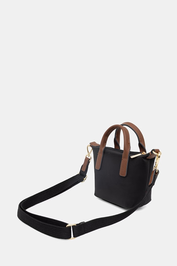 Kiegészítők Tommy Hilfiger női vászontáska AW0AW18368 fekete