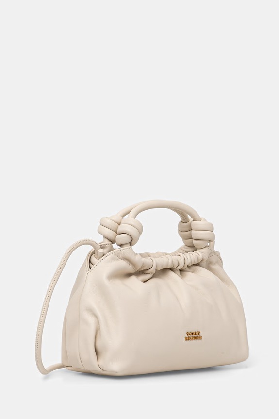 Tommy Hilfiger női bőr keresztpántos táska AW0AW18369 bézs SS26