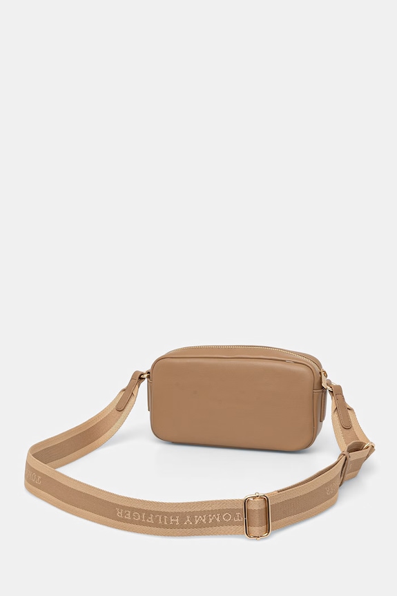 Doplnky Tommy Hilfiger crossbody kabelka dámska AW0AW18370 béžová