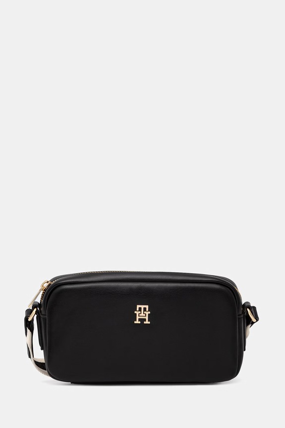 Tommy Hilfiger crossbody kabelka dámska čierna AW0AW18370