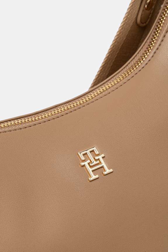 Tommy Hilfiger női műbőr bőrönd bézs AW0AW18373