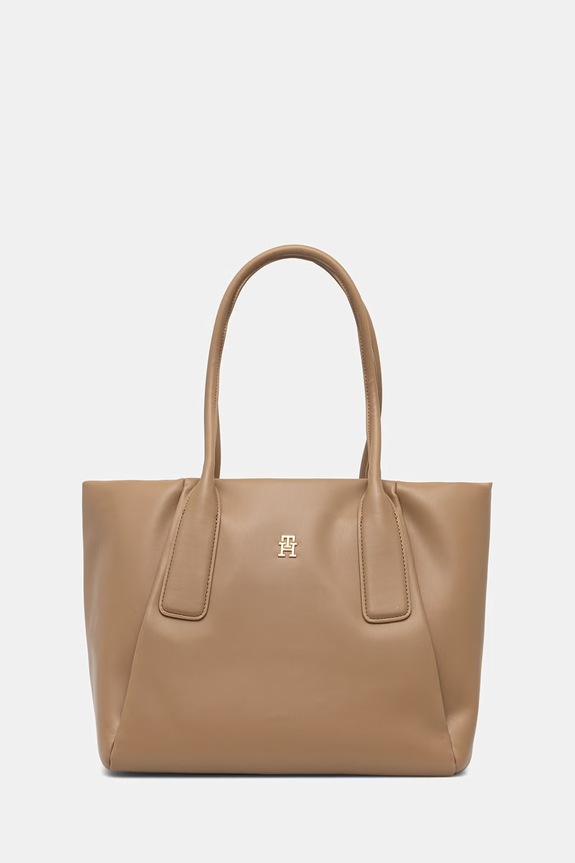 Tommy Hilfiger női shopper táska bézs AW0AW18374