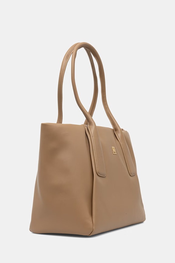Tommy Hilfiger női shopper táska AW0AW18374 bézs SS26