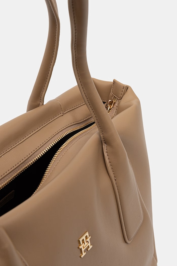 Tommy Hilfiger női shopper táska AW0AW18374 bézs