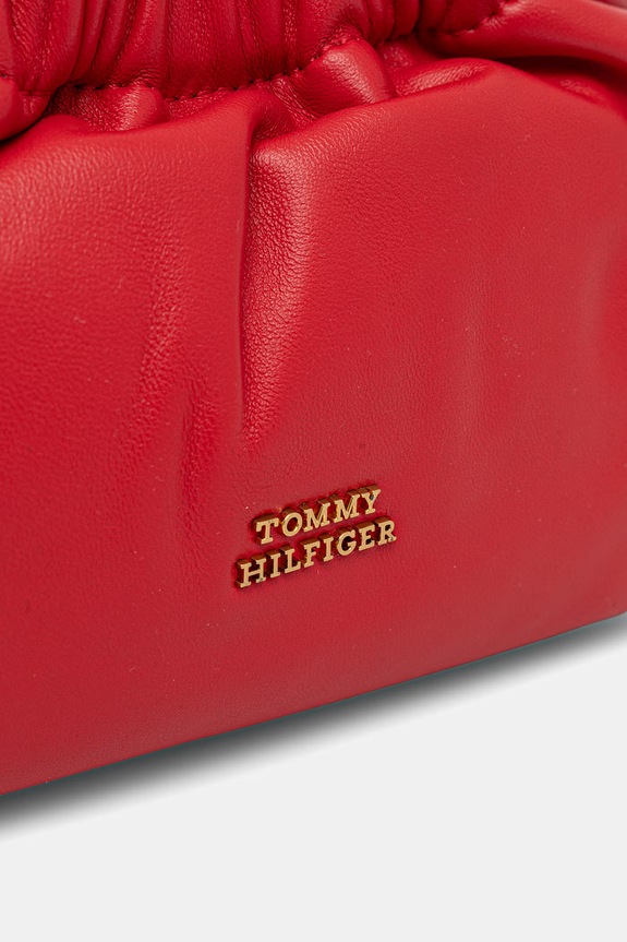 Tommy Hilfiger keresztpántos táska női bőr piros AW0AW18375