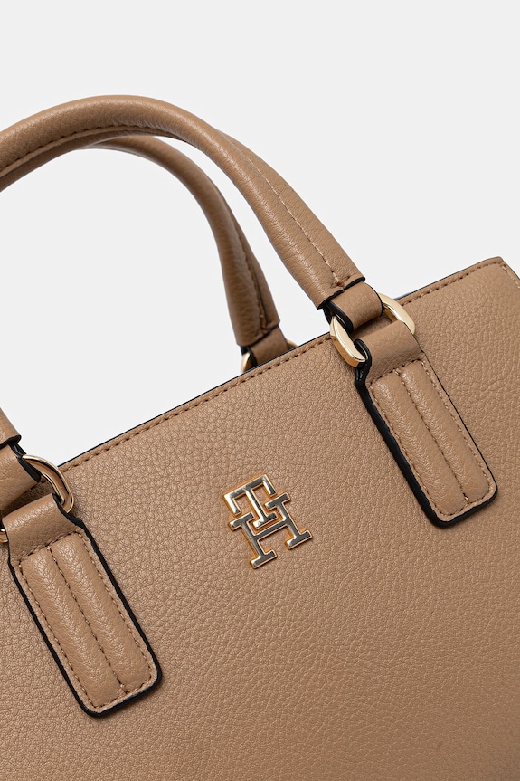 Tommy Hilfiger Keresztpántos táska női műbőr bézs AW0AW18379