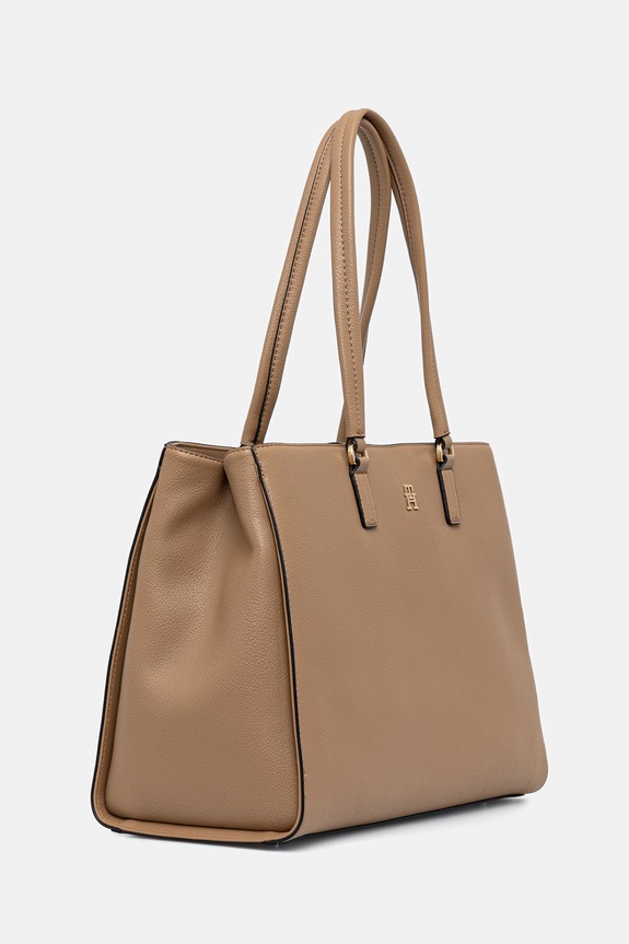 Tommy Hilfiger női műbőr táska AW0AW18380 bézs SS26