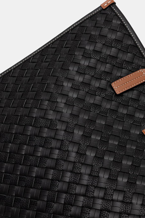 Tommy Hilfiger kabelka typu tote dámska z imitácie kože čierna AW0AW18394