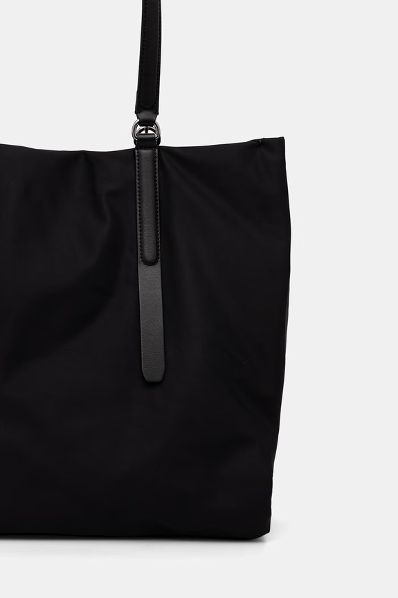 Akcesoria Tommy Hilfiger torebka shopper damska AW0AW18406 czarny