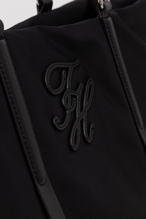 Tommy Hilfiger torebka shopper damska czarny AW0AW18406