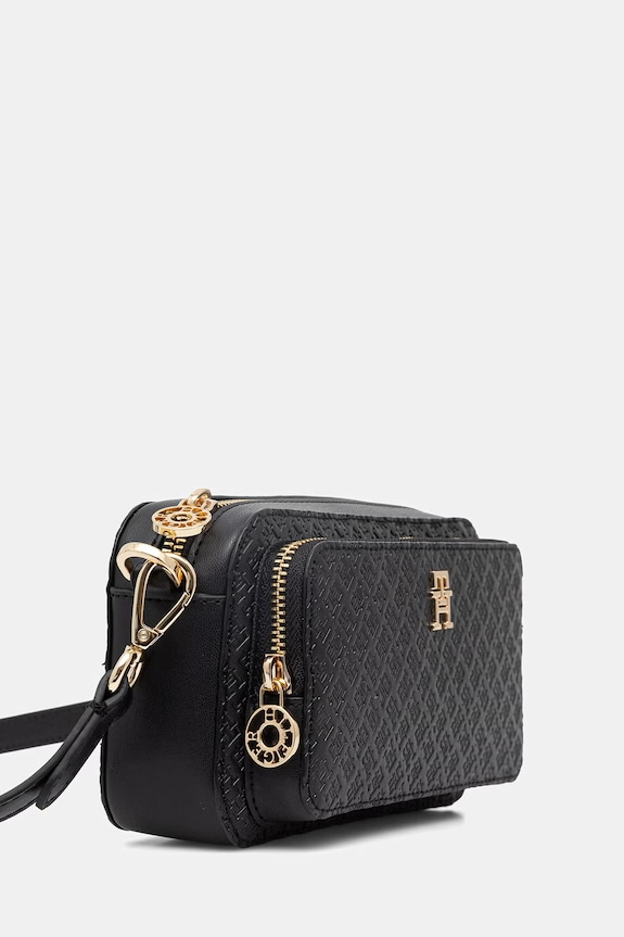 Tommy Hilfiger keresztpántos táska női AW0AW18414 fekete SS26