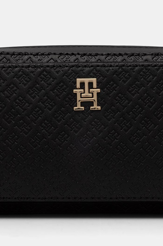Tommy Hilfiger keresztpántos táska női fekete AW0AW18414