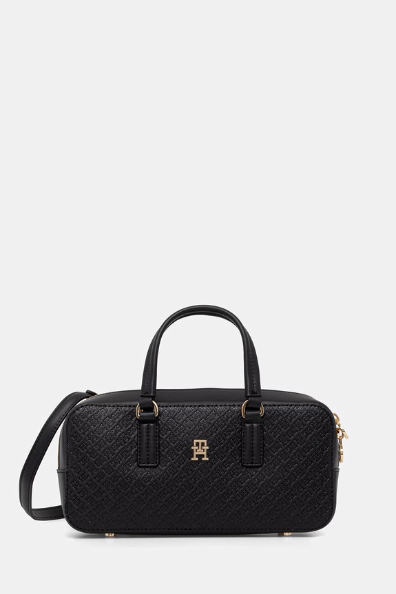 Tommy Hilfiger Keresztpántos táska női fekete AW0AW18415