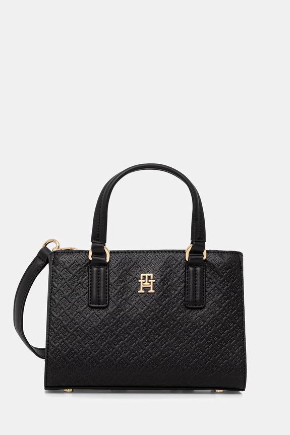 Tommy Hilfiger női Keresztpántos táska fekete AW0AW18416