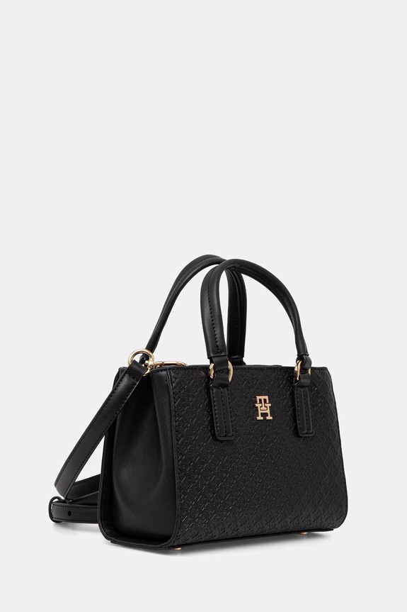 Tommy Hilfiger női Keresztpántos táska AW0AW18416 fekete SS26