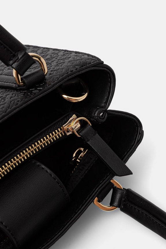 Tommy Hilfiger női Keresztpántos táska AW0AW18416 fekete