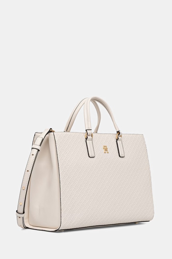 Tommy Hilfiger crossbody kabelka dámska AW0AW18418 béžová SS26