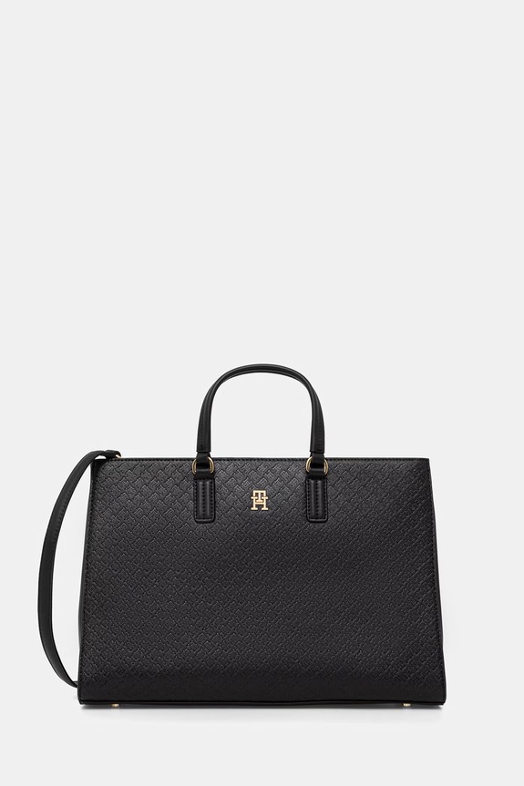 Tommy Hilfiger crossbody kabelka dámska čierna AW0AW18418