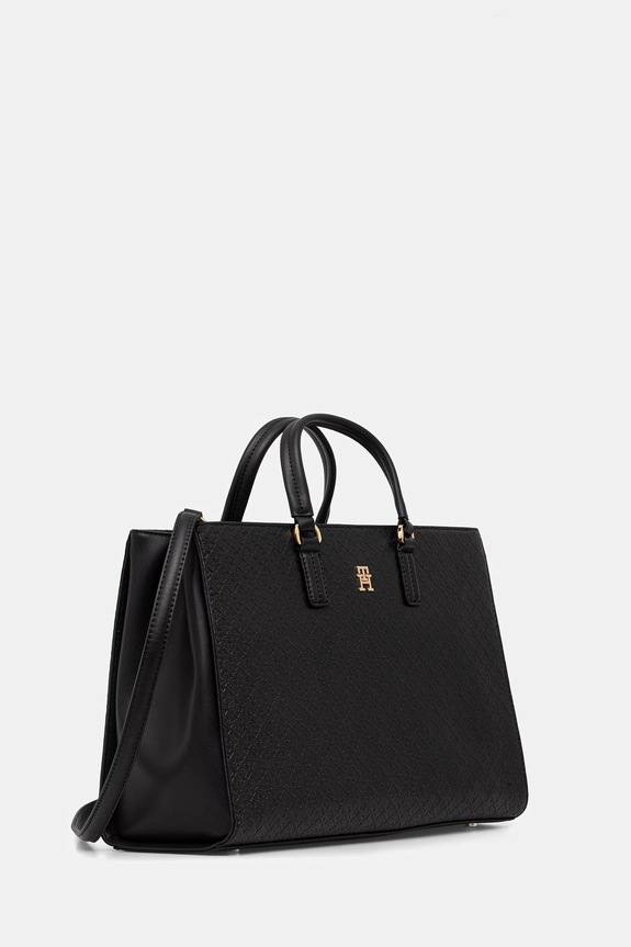 Tommy Hilfiger crossbody kabelka dámska AW0AW18418 čierna SS26