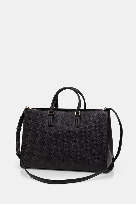 Doplnky Tommy Hilfiger crossbody kabelka dámska AW0AW18418 čierna