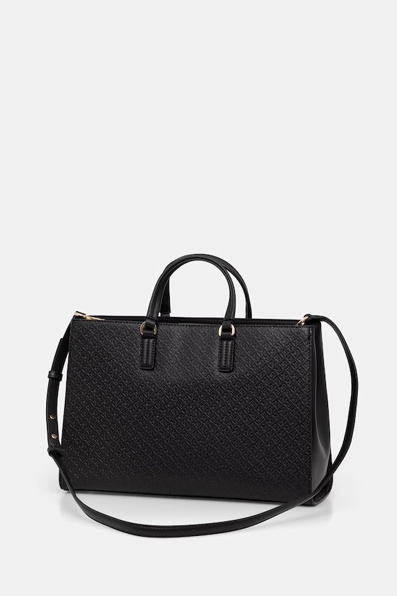Doplnky Tommy Hilfiger crossbody kabelka dámska AW0AW18418 čierna