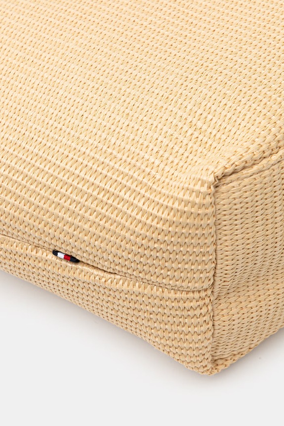 Tommy Hilfiger kabelka typu tote dámska béžová AW0AW18528
