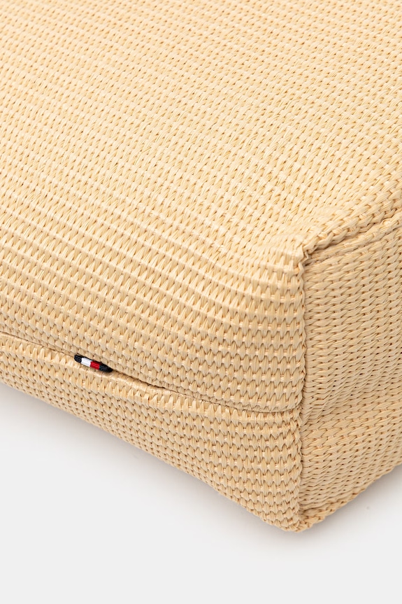 Tommy Hilfiger kabelka typu tote dámska béžová AW0AW18528