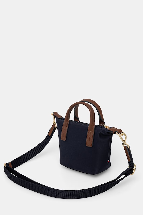 Doplnky Tommy Hilfiger crossbody kabelka dámska AW0AW18552 tmavomodrá