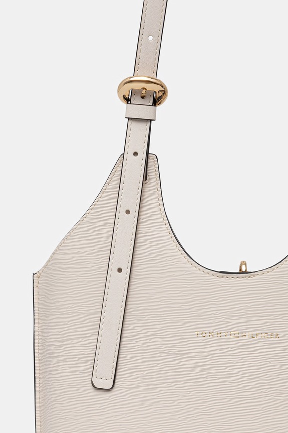 Tommy Hilfiger geantă tote de damă bej AW0AW18617