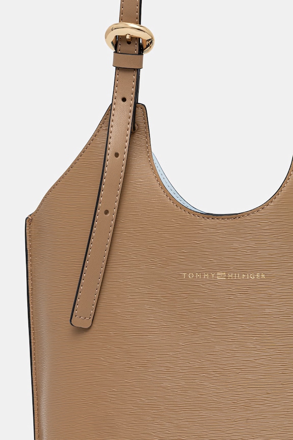 Tommy Hilfiger tote bag de damă bej AW0AW18617