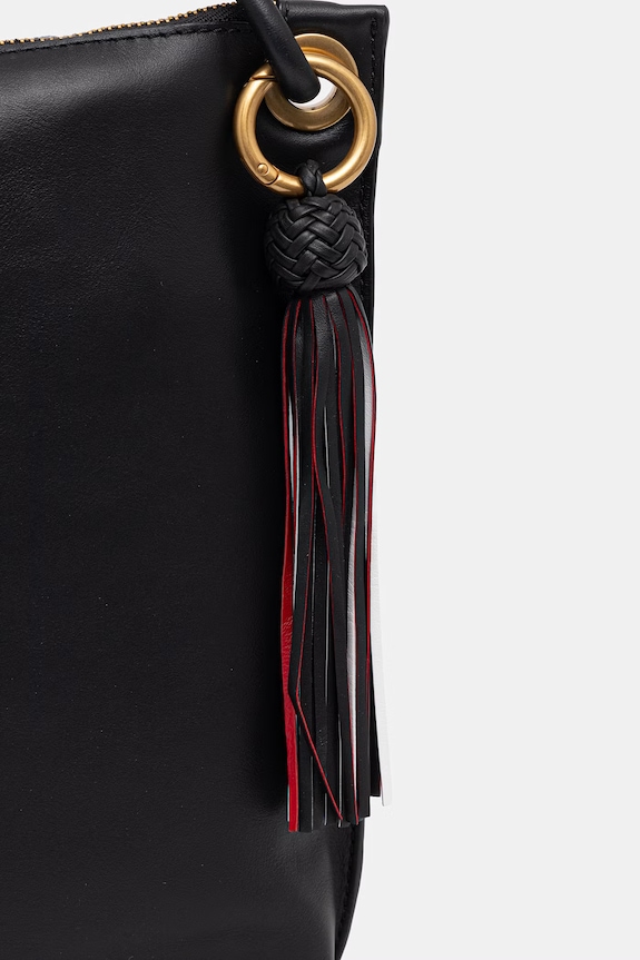 Tommy Hilfiger torebka shopper damska skórzana czarny AW0AW18621