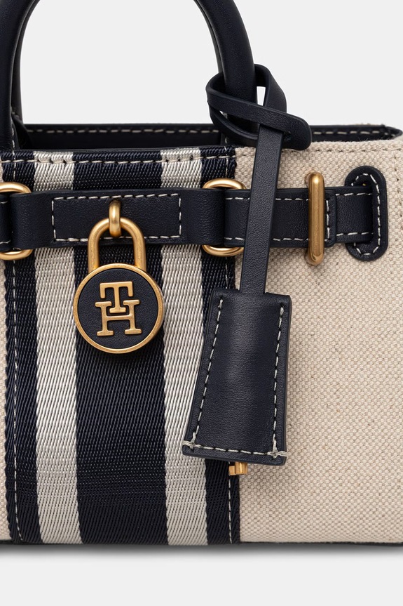 Tommy Hilfiger crossbody torba za žene bež AW0AW18625