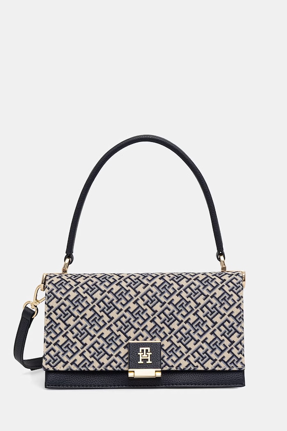 Tommy Hilfiger torebka crossbody damska beżowy AW0AW18638