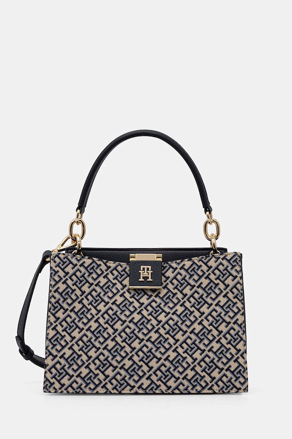 Tommy Hilfiger torebka crossbody damska beżowy AW0AW18639